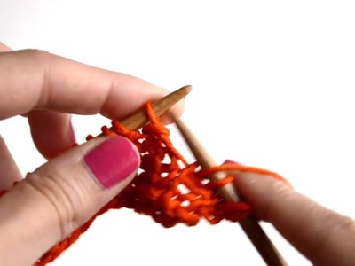 WE ARE KNITTERS - How to knit Teepee Stitch