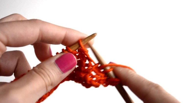 WE ARE KNITTERS - How to knit Teepee Stitch