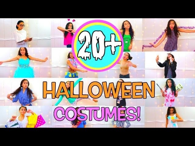 20+ Easy & Cute DIY Last Minute Halloween Costumes 2016!