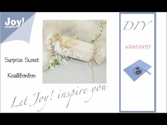 6200.0053 Joy!Crafts Envelope Board ~ DIY:  Sweet Surprise. Kleines Knallbonbon