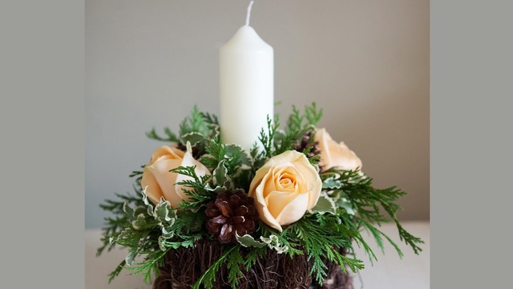 Christmas Table Centerpiece How To