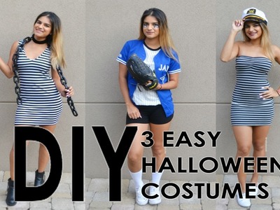 DIY - 3 Easy Halloween Costumes