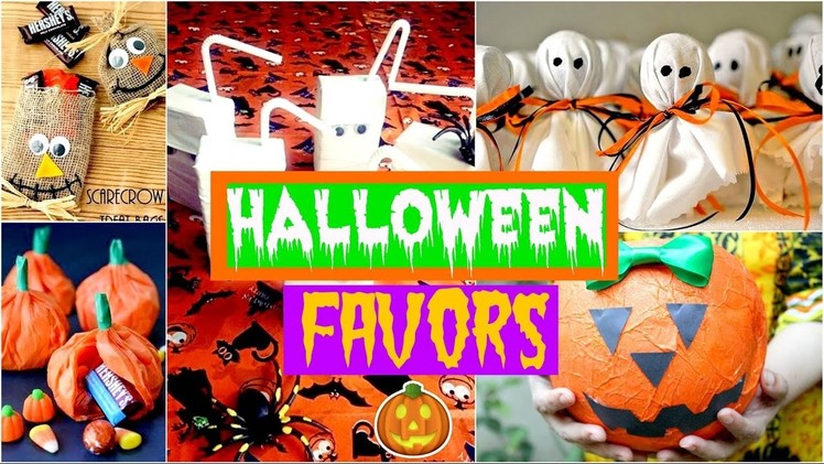 DIY Halloween Favors Ideas 