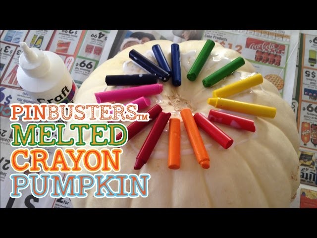 DIY Rainbow Crayon Pumpkin. DOES THIS ACTUALLY WORK?