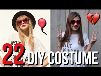 DIY Taylor Swift 22 Music Video Halloween Coutume!