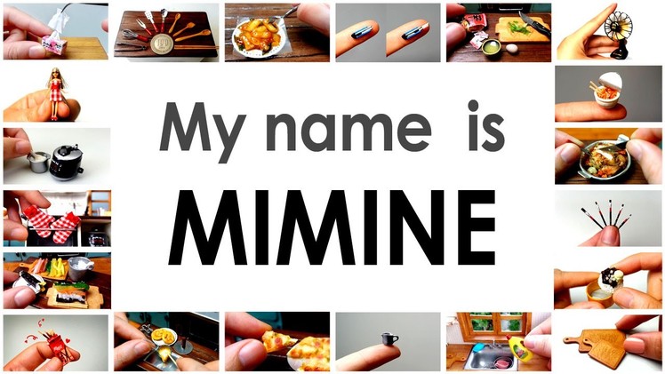 [ENG Sub] Welcome to the world of miniature!. Mimine Miniature