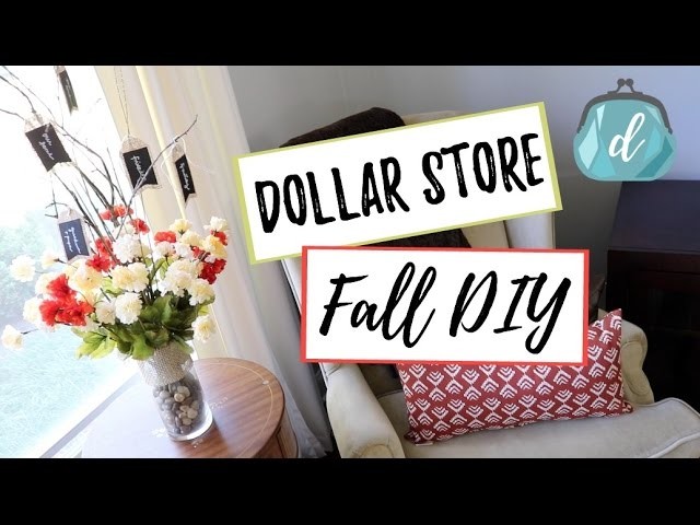 FALL DECOR | Dollar Tree DIY & Gratitude Tree