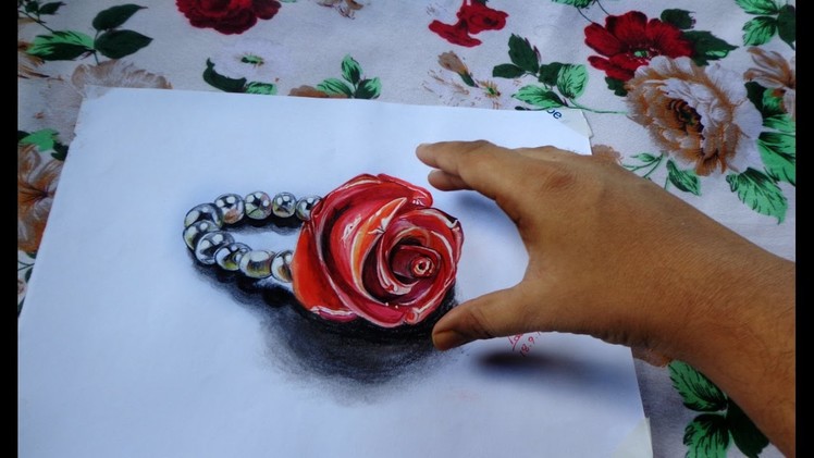 How to draw a rose easy | Rose flower drawing | Drawing of a rose | Rose tattoo drawing