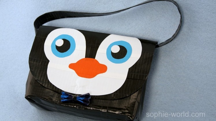 How to Make a Duct Tape Penguin Bag | Sophie's World