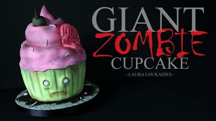 How to make a Giant Zombie Cupcake - Laura Loukaides
