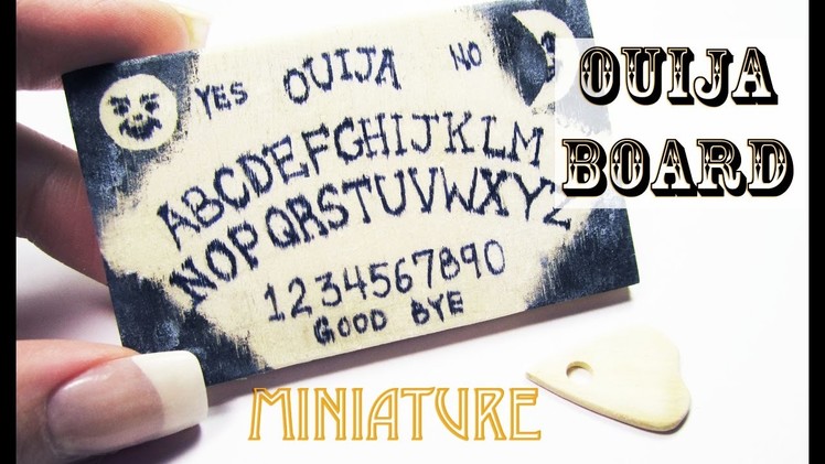 How To Make A Miniature Ouija Board