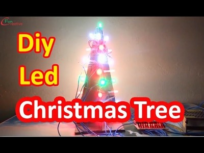 How to make Christmas tree |  Diy Led Christmas tree