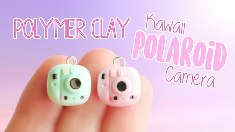 Kawaii Polaroid Camera│Polymer Clay Tutorial