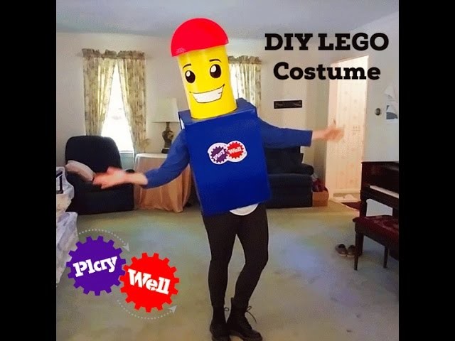 Making Your Own DIY LEGO Costume For Under $30