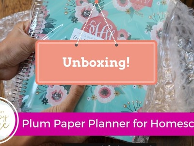 Plum Paper Planner Unboxing || Project Happy Home