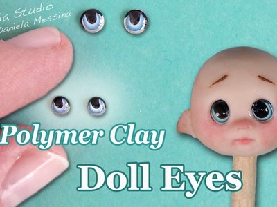 Polymer Clay Doll Eyes Tutorial - Manga Style