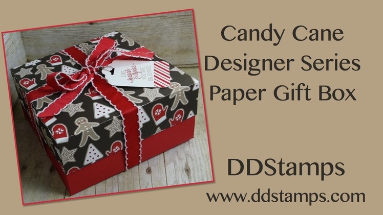Stampin' Up! Designer Series Paper Gift Box