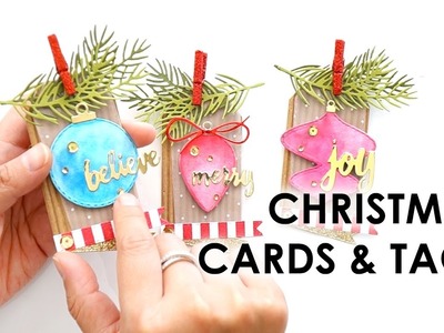 2016 CHRISTMAS CARDS & TAGS! 