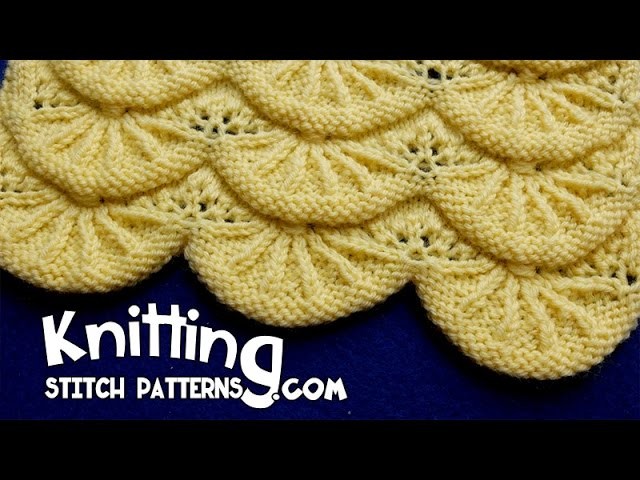 Alsacian Scallops | Pretty Lace Knitting #14