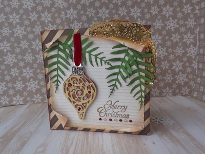 Christmas Cheer Pocket Fold Christmas Card