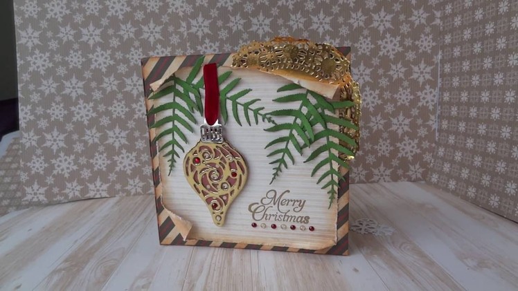 Christmas Cheer Pocket Fold Christmas Card