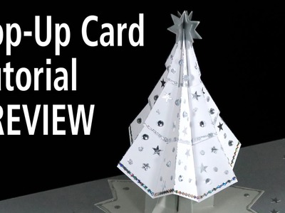 Christmas Tree Pop-Up Card Tutorial PREVIEW