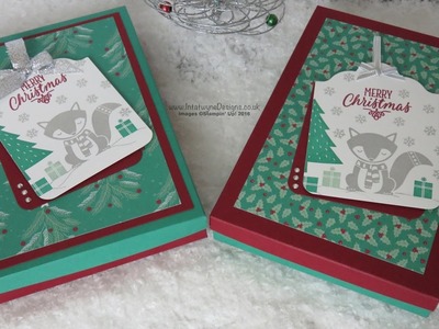 Crafty Christmas Countdown #11   Cozy Critter Christmas Cards and Box