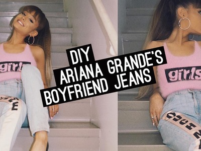 DIY: Ariana Grande’s ‘Boyfriend’ Jeans (STYLEWIRE)