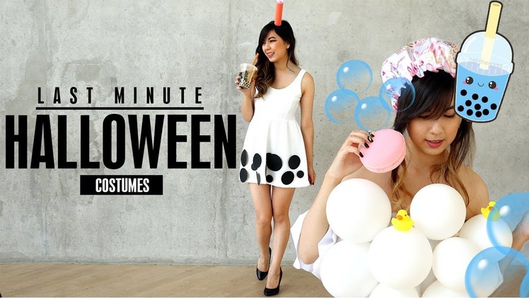 DIY Last Minute Halloween Costumes | Quick & Easy