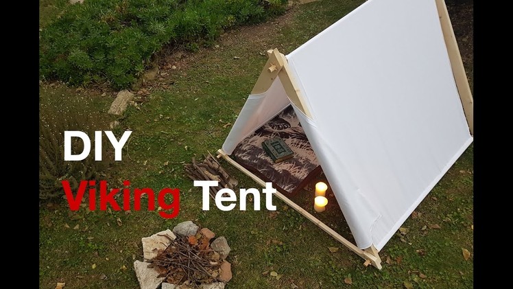 DIY Viking Canvas Tent