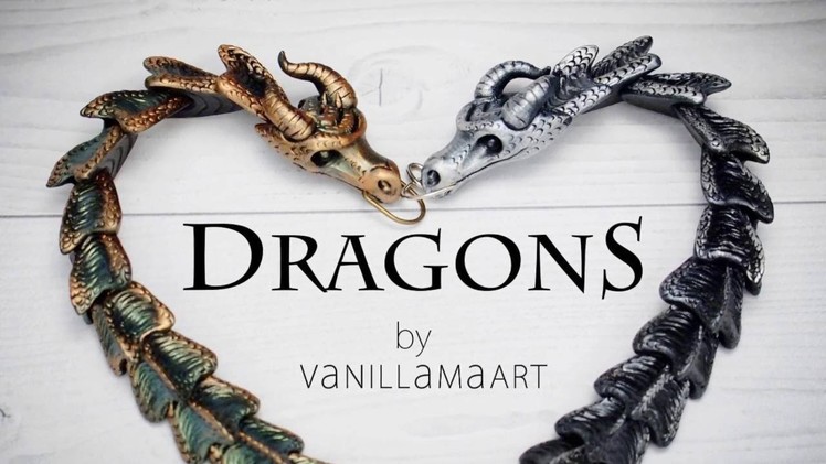 Dragons - Dragon Bracelets, Fantasy Jewelry -  Handmade Jewelry by VanillamaArt