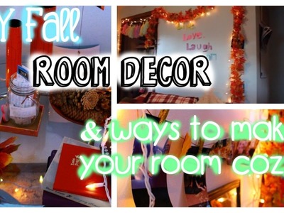 FALL AND HALLOWEEN DIY ROOM DECOR | HUGE COLLAB | Brianne