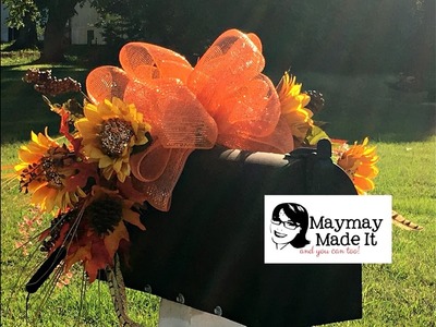 Fall Mailbox Topper Tutorial