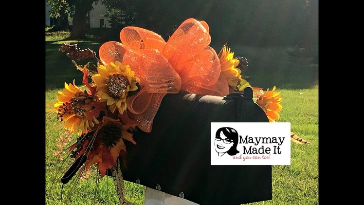 Fall Mailbox Topper Tutorial