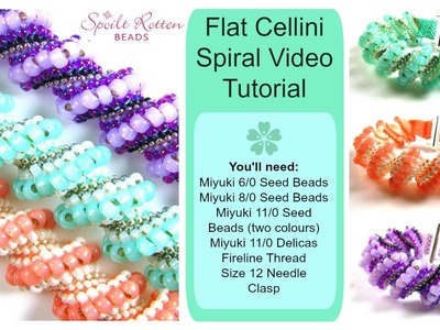 Flat Cellini Spiral Video Tutorial