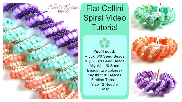 Flat Cellini Spiral Video Tutorial