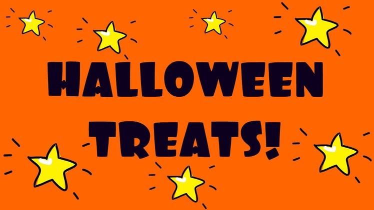 Halloween Treats DIY! Treats for Halloween Recipes & Halloween treats for kids! Halloween recipes