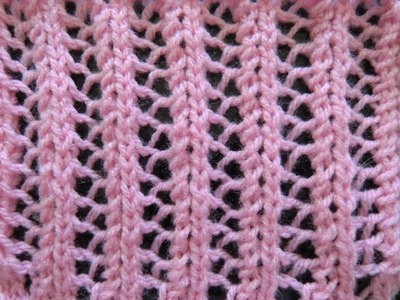 Knit Pattern *  EASY LACE *