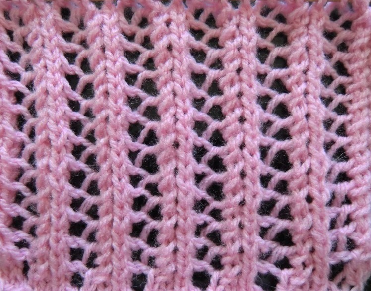 Knit Pattern *  EASY LACE *