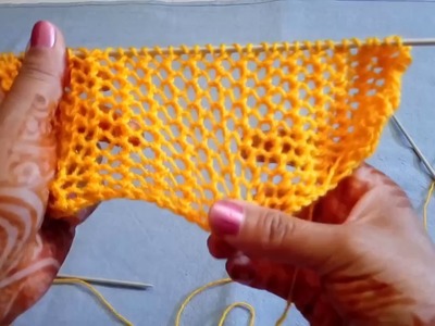 Knitting a Scarf | Easy Knitting
