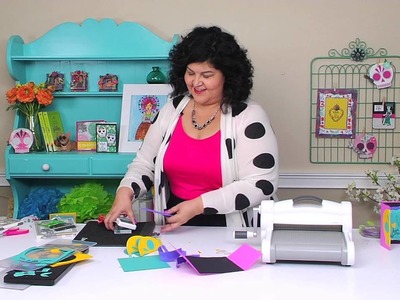 Make Handmade Cards for Dia de los Muertos with Sizzix and Crafty Chica