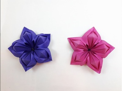 Origami Flower - Time-lapse
