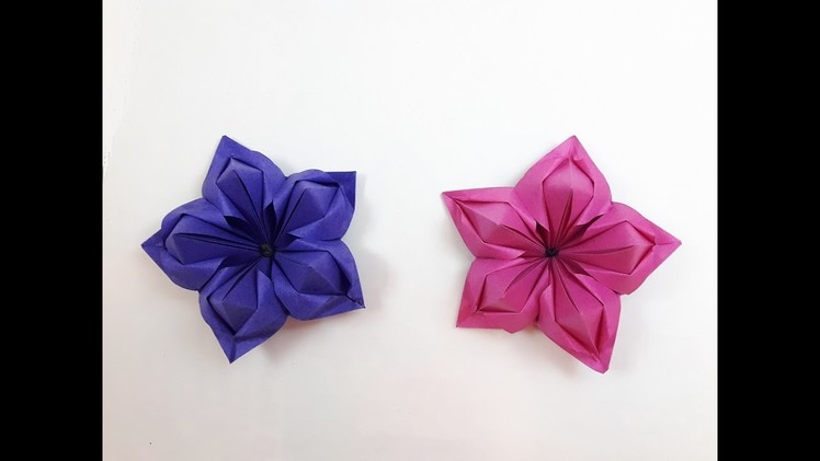 Origami Flower - Time-lapse