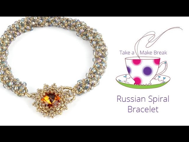 Russian Spiral Bracelet | Take a Make Break with Sarah