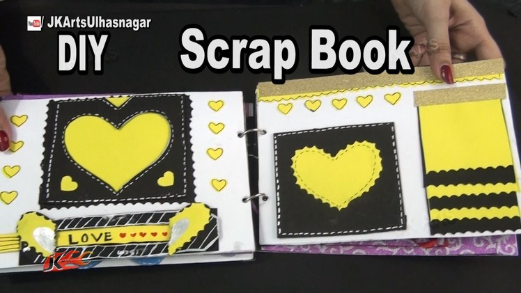 Scrapbook Tutorial | 12 Greeting cards Scrapbook | Valentine's Day Gift Idea | JK Arts 984