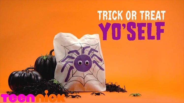 Spider Tote | Halloween DIY | TeenNick