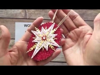Star of Light Christmas Ornament - Stampin' Up!
