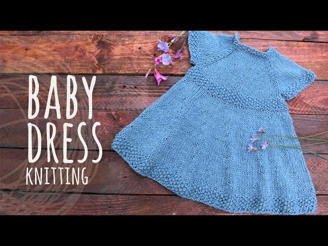 Tutorial Baby Knitting Dress