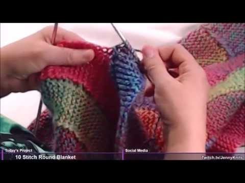 10 Stitch Twist Blanket - Give it a try, you'll enjoy it.