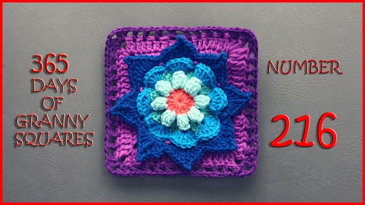 365 Days of Granny Squares Number 216